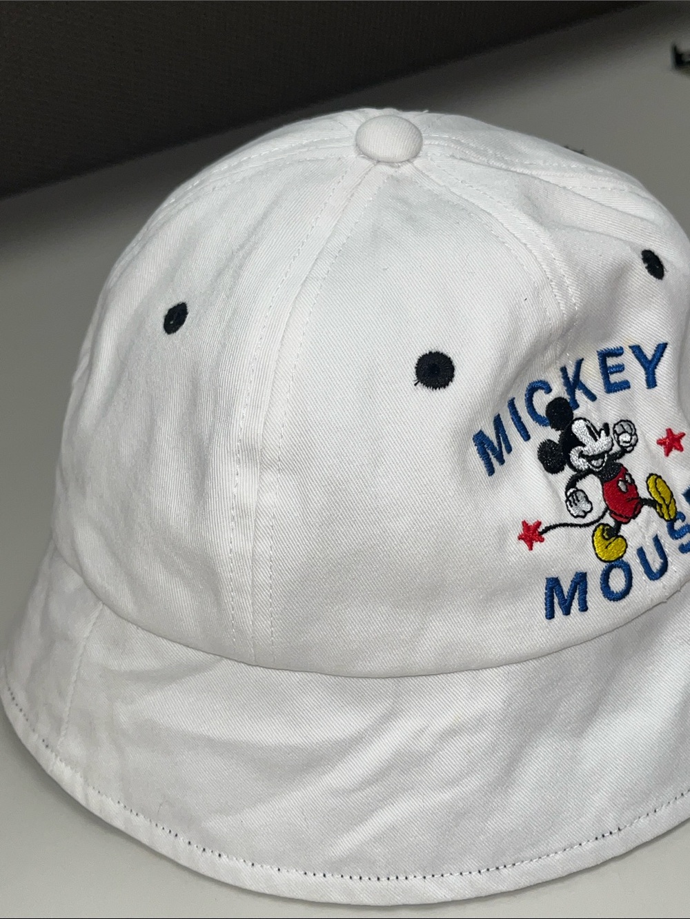 Disney White Bucket Hat with Mickey Mouse Embroidery - Picture 9 of 11